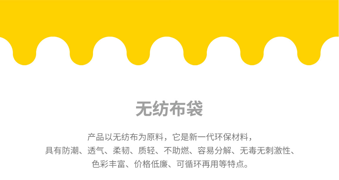 枣庄市无纺布袋常用类型
