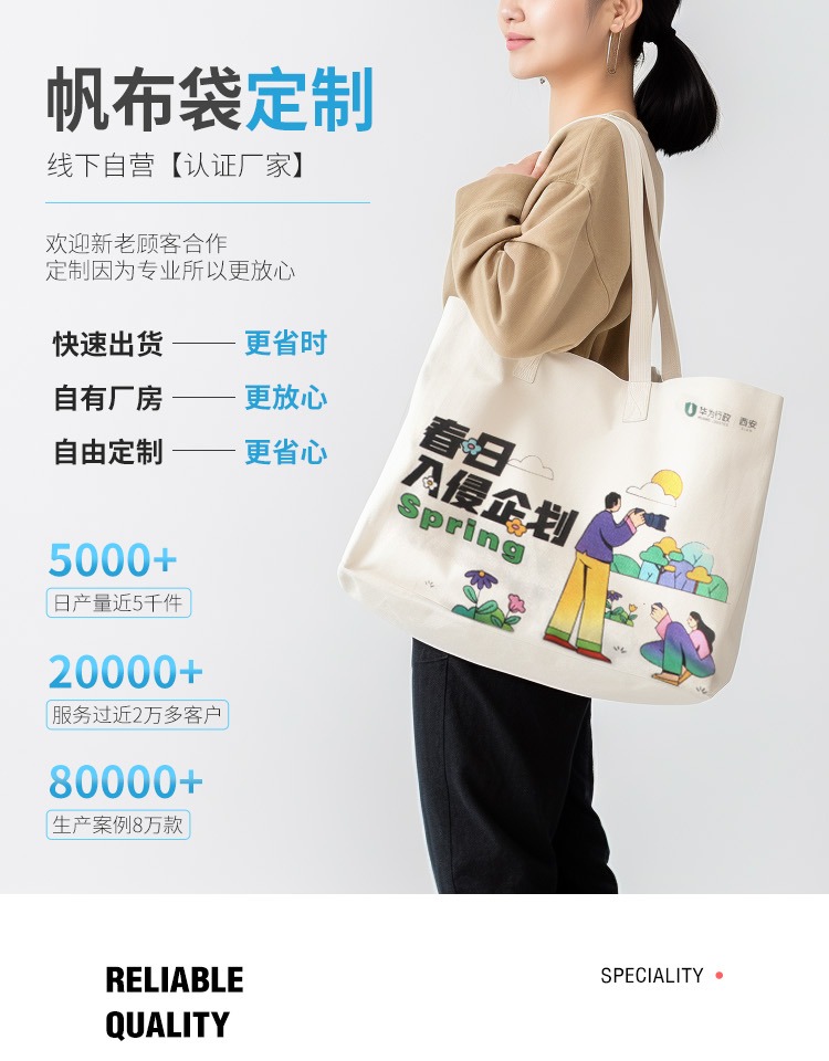 枣庄市探索绿色时尚新风尚：凯森源头帆布袋厂家的耐用帆布袋